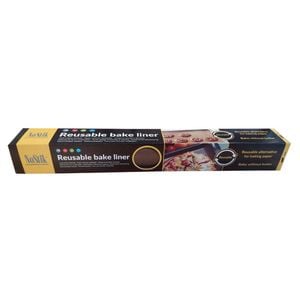 Nostik Large Reusable 40cm Bake Liner Non-Stick Mat - Brown