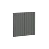 Kaboodle 600mm Grey Fig V-Groove Med Rangehood Doors - 2 Pack
