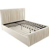 Blaine Velvet Bed Frame Beige - Queen