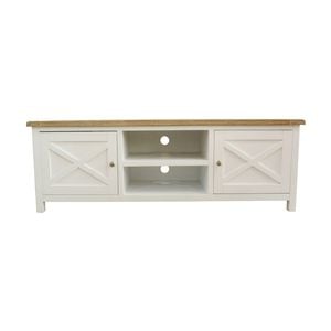 Marmalade Hampton 160cm Etu Entertainment Tv Unit White Oak