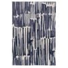 Loopsie-290cm X 200cm-riya Grey And Ivory Striped Washable Rug