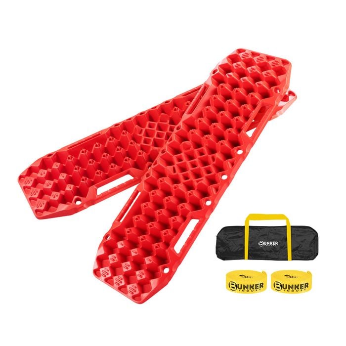 Pair Recovery Tracks Sand Track with Jack Base 10T Red