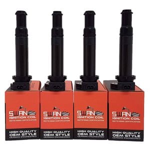 4-Pack SWAN Ignition Coil for Hyundai Accent for Kia Rio, Cerato & Pride