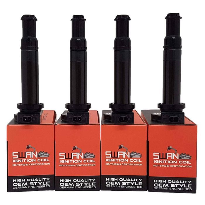4-Pack SWAN Ignition Coil for Hyundai Accent for Kia Rio, Cerato & Pride