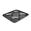 Vogue Yorkshire Pudding Tray Carbon Steel Non-stick 4 Cup Baking Pan Ovenware