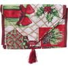 LVD 34x180cm Polyester Vintage Christmas Table Runner Home/Kitchen Decor