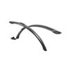 2pc Zefal Bicycle Mudguard Trail Set Black