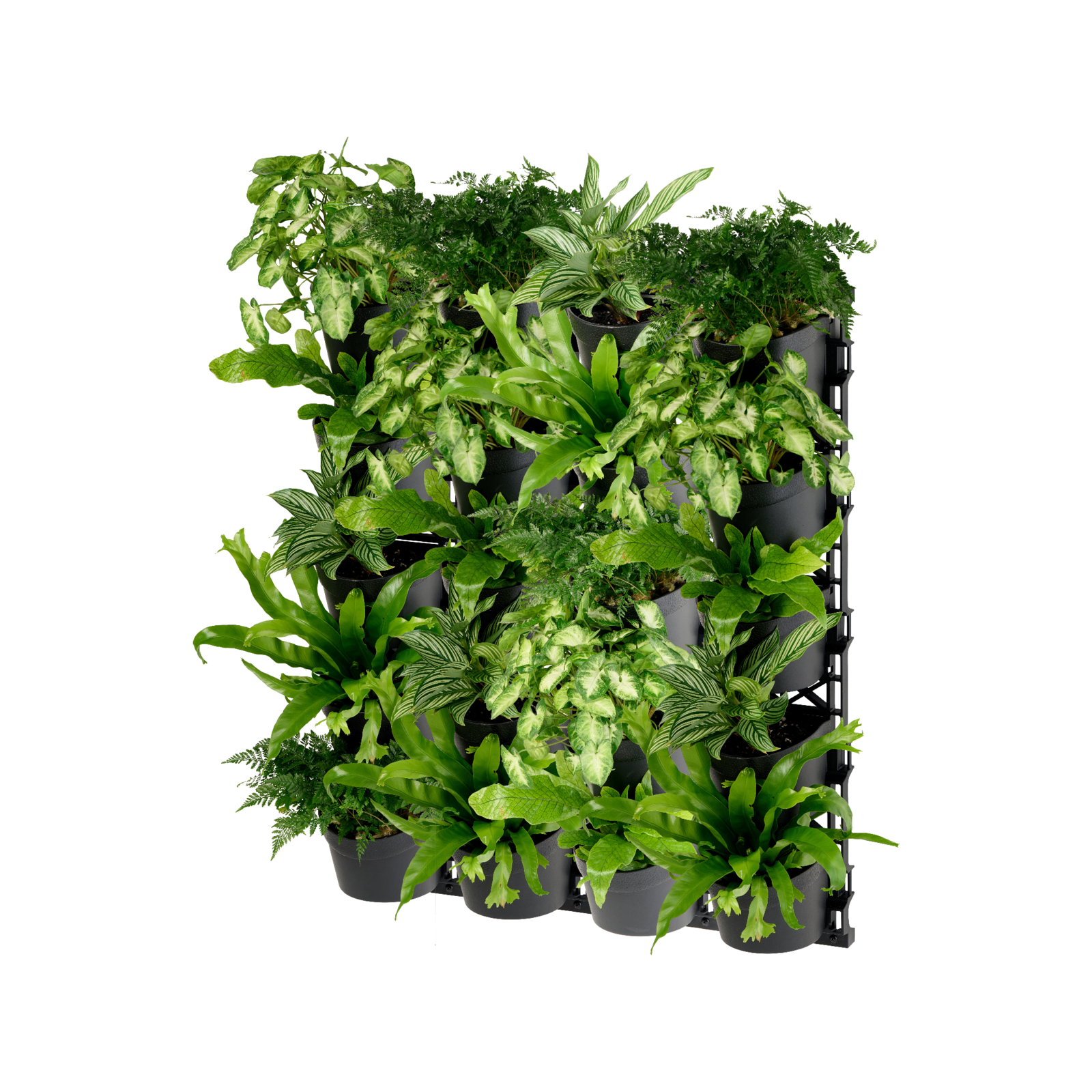 Maze 4 x Frames - 20 x Pots Standard Five Tier Vertical Garden