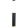Telbix Dakota Contemporary Pendant Hanging Lamp Light Aluminium Black Brass Matt