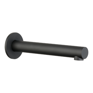 Mondella Resonance Matte Black Straight Bath Spout