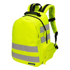 25l Hi Vis Backpack Rucksack High Visibility Work  In Yellow