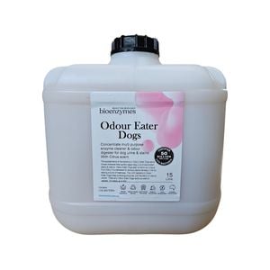 BioEnzymes Odour Eater Dogs 15lt. Enzyme dog urine remover & cleaner with live bacteria