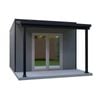 Quick Built 2.4mx2.4m Outdoor Structure Studio Incl 0.9m Floor and Patio