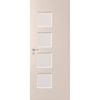 Corinthian 2040 x 820 x 40mm Entrance Door Primed Madison Clear Glass PMAD04