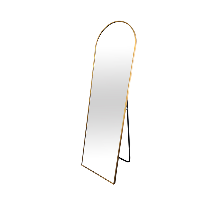 Elegant Collections Gold 50x170cm Metal Mirror
