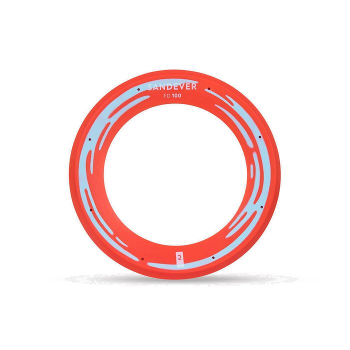 Decathlon - A Soft Red Disc For Long-Distance Throws. - One Size