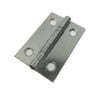 Zenith 40mm Zinc Plated Fixed Pin Narrow Butt Hinge