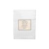 Bloomington 370TC White Self-striped Cotton Sateen Sheet Set King