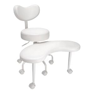 Lauft Cross-legged Armless Office Chair Adhd Chair Lumbar Support Backrest
