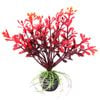Aqua One Bettascape Firedancer Petals On Sphere Red Plastic Plant (28162)