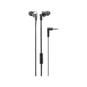 EP17 In Ear Earphone With Mic Black and Grey Colour