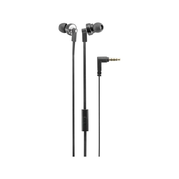 EP17 In Ear Earphone With Mic Black and Grey Colour