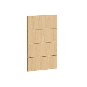 Kaboodle 450mm Oak Latte Modern Drawer Panels - 4 Pack