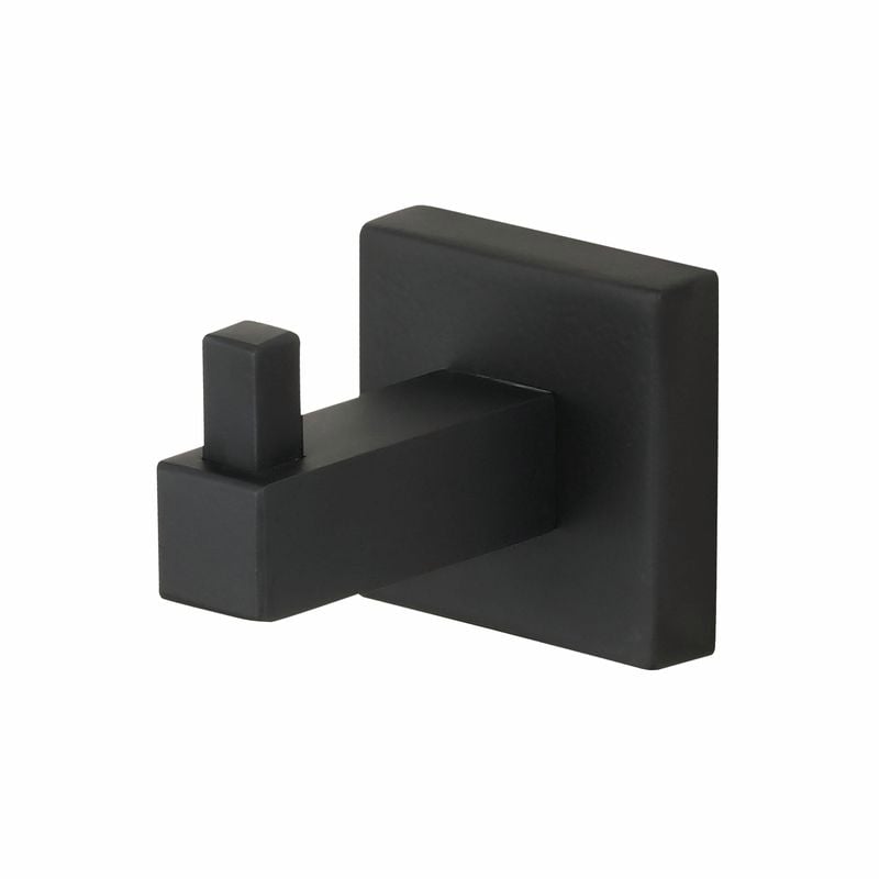 Rococo Matte Black Robe Hook