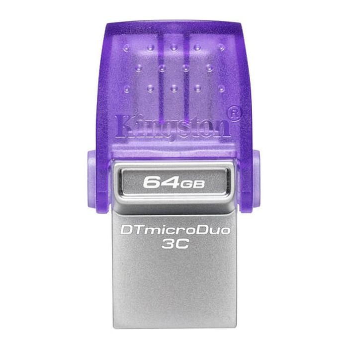 Kingston DT microDuo 3C 64GB USB Flash Drive [DTDUO3CG3/64GB]