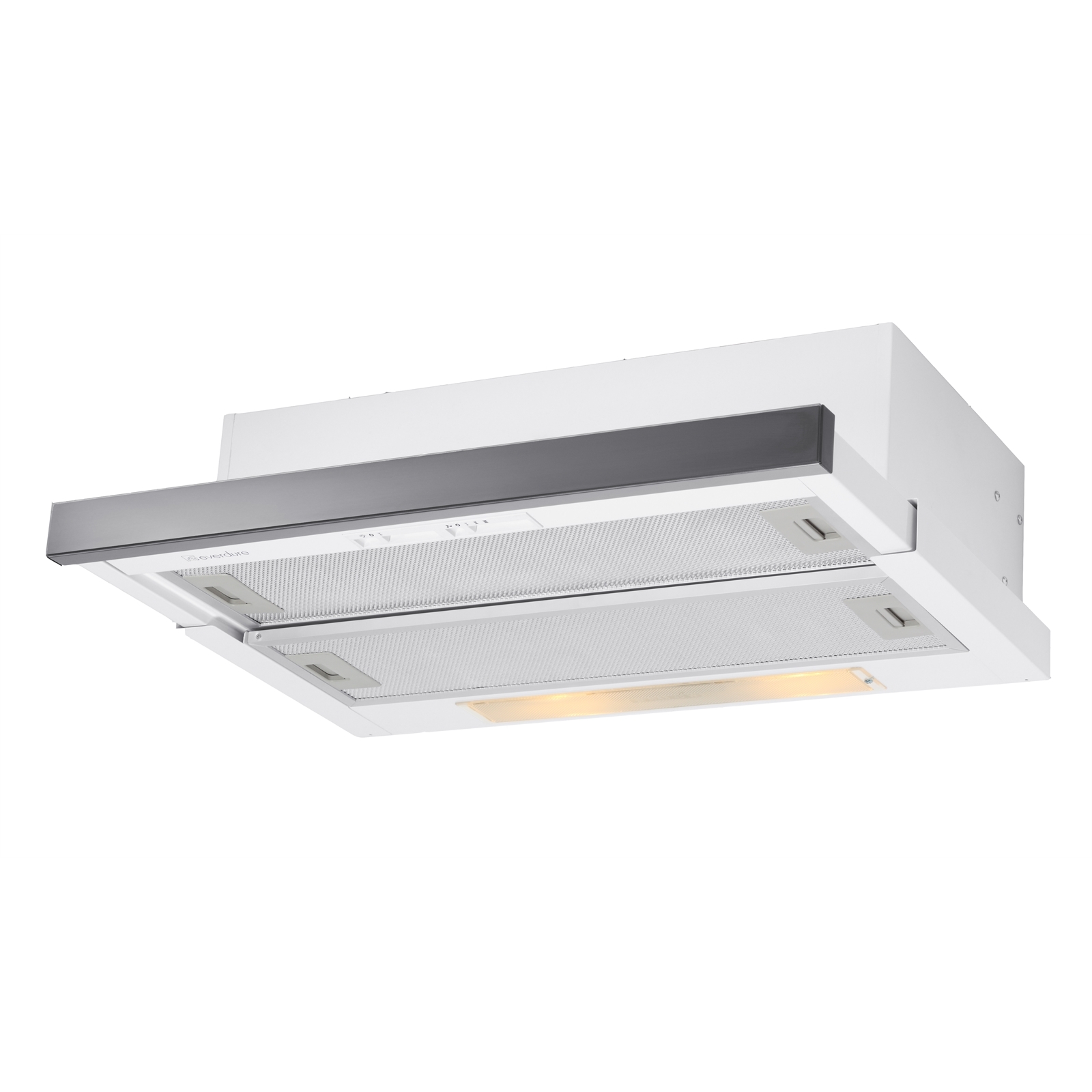 Everdure 60cm Black Glass Fascia Slideout Rangehood