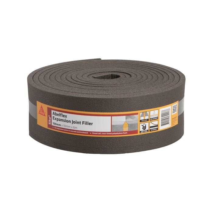 Sika 10 x 100mm x 6m Abelflex Expansion Joint Filler Foam