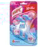 Harpic Fresh Power Tropical Blossom Toilet Cleaner Block - 2 Pack