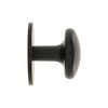Prestige 26mm Black Flat Knob - 6 Pack