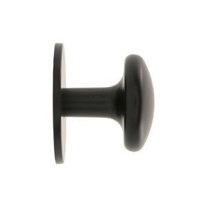Prestige 26mm Black Flat Knob - 6 Pack