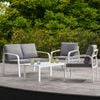 Marquee 4 Piece Aluminium Outdoor Setting