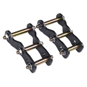 Machter Autoparts Rear Extended Lift Up Greasable Shackles 2" inch Fit For Toyota Hilux Vigo 2012-On 2pcs