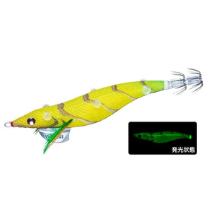 Yo Zuri SushiQ 3.5 Bait Holder Mid Depth Squid Fishing Jig LTG