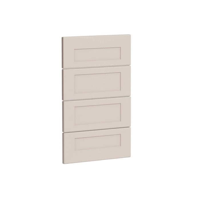 Kaboodle 450mm Cannellini Alpine 4 Drawer Panels
