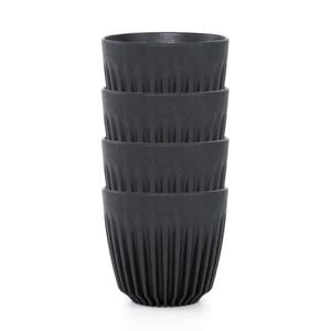 Huskee Charcoal Cups - 4 Pack - 3oz