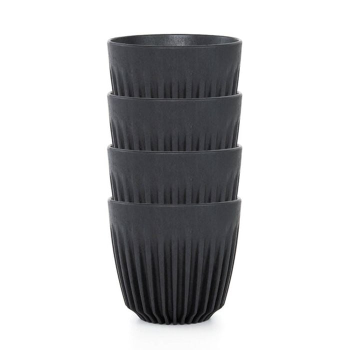 Huskee Charcoal Cups - 4 Pack - 3oz