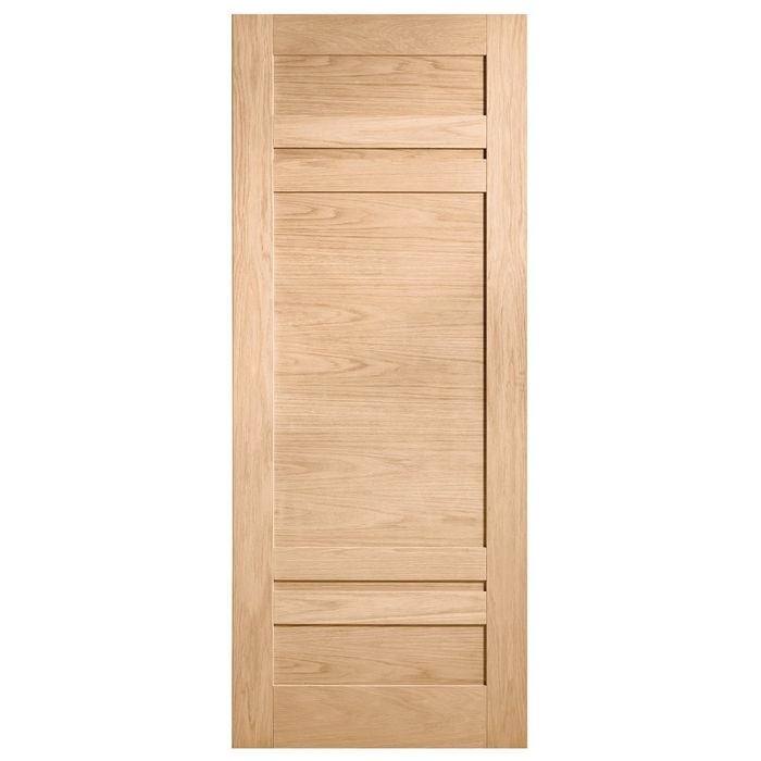 Corinthian Moda White Oak Internal Door AMOD12 - 620mm x 2340mm x 35mm