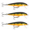 3x Rapala 11cm Original Floating Minnow Hard Body Fishing Lures - Perch