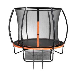 Mazam 8FT Trampoline Round Kids Trampolines Encosure Safety Net with Ladder