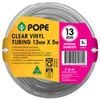 Pope 13mm x 5m Clear Vinyl Tubing