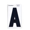 Sandleford 85mm Black Cut Out Self Adhesive House Letter A - A