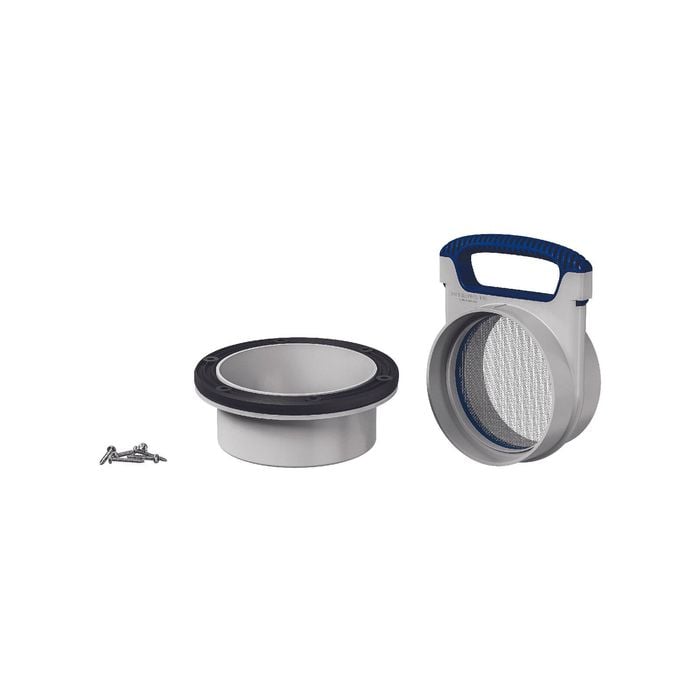 Rain Harvesting 100mm Mozzie Stoppa Overflow Kit With Removable Screen