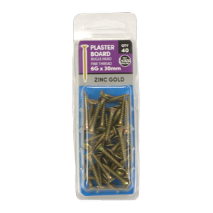 Titan PH2 6G x 30mm Plasterboard Screw - 40 Pack