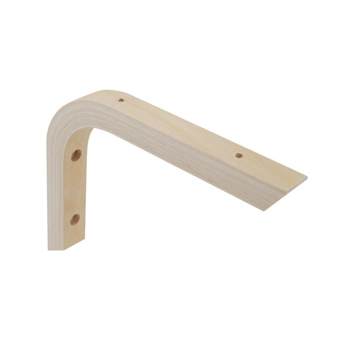 Carinya 150 x 125mm Raw Plywood Angle Bracket - 150 x 125mm