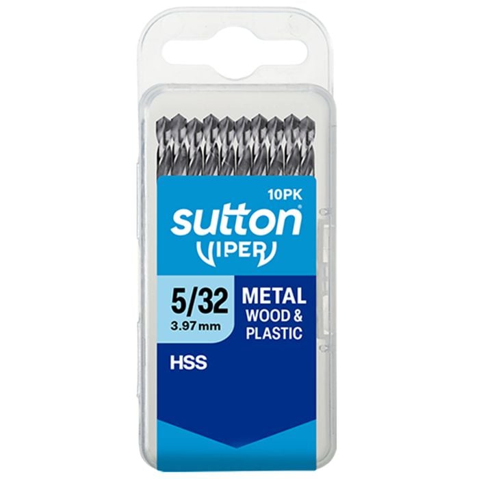 Sutton Tools 5/32" Imperial Viper Drill Bit - 10 Pack 