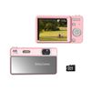 4K Sliding Camera – 64MP 16X Digital Zoom AF Auto Focus Built-in Flash for Vlog - Free 32GB TF Card